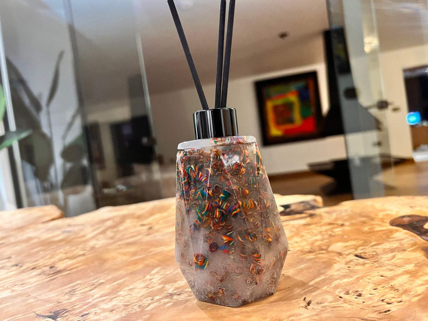Resin Diffuser Misty Paper Shavings