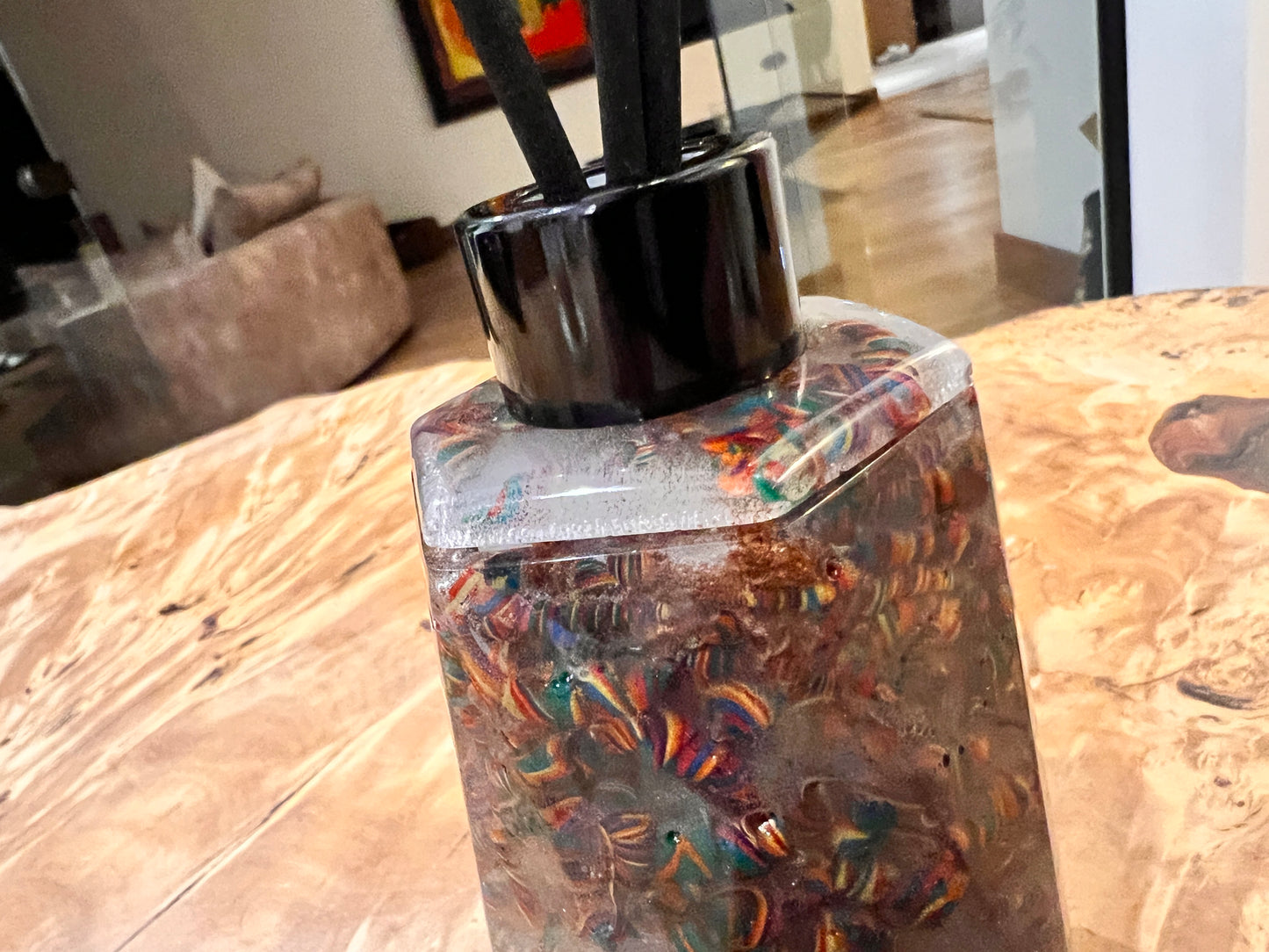 Resin Diffuser Misty Paper Shavings
