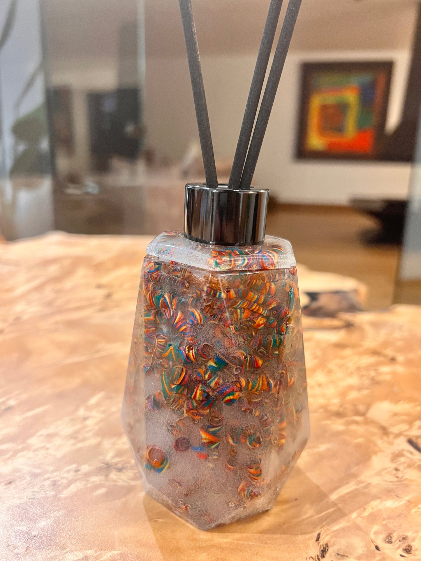 Resin Diffuser Misty Paper Shavings