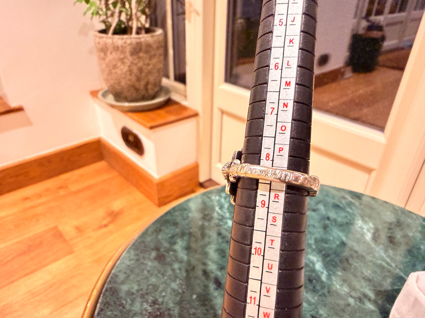 Vintage Swimming Sterling Silver Souvenir Ring