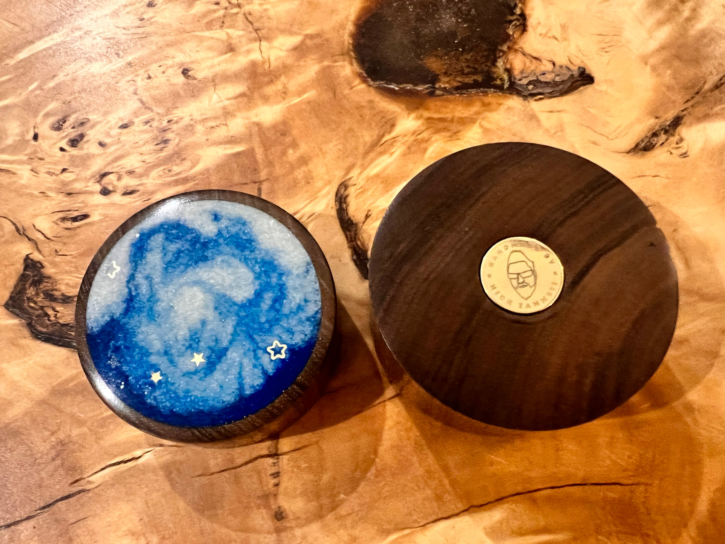Zammeti Blue Star Trinket Box
