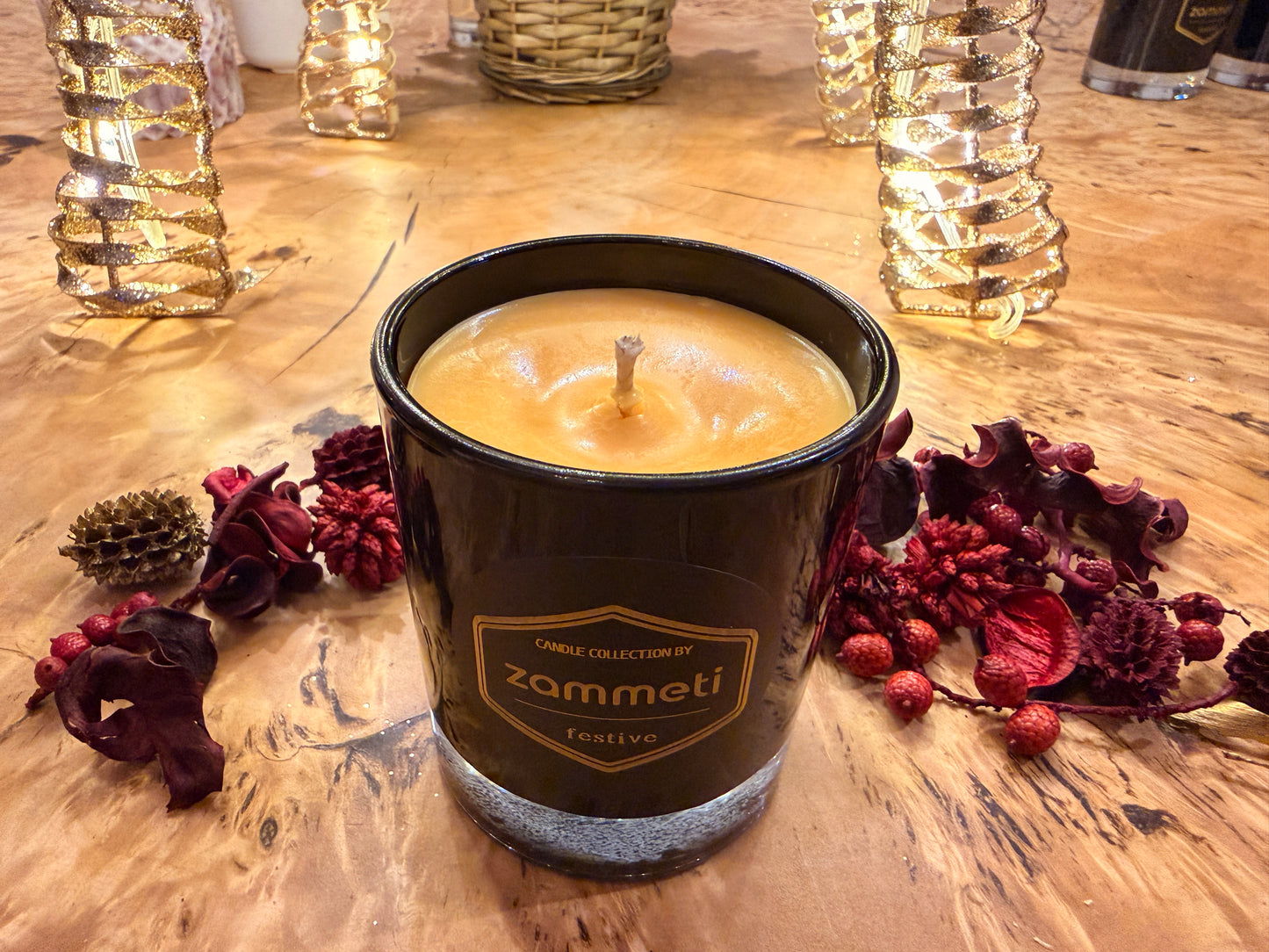 Zammeti Candle Collection - Christmas Tree Yellow