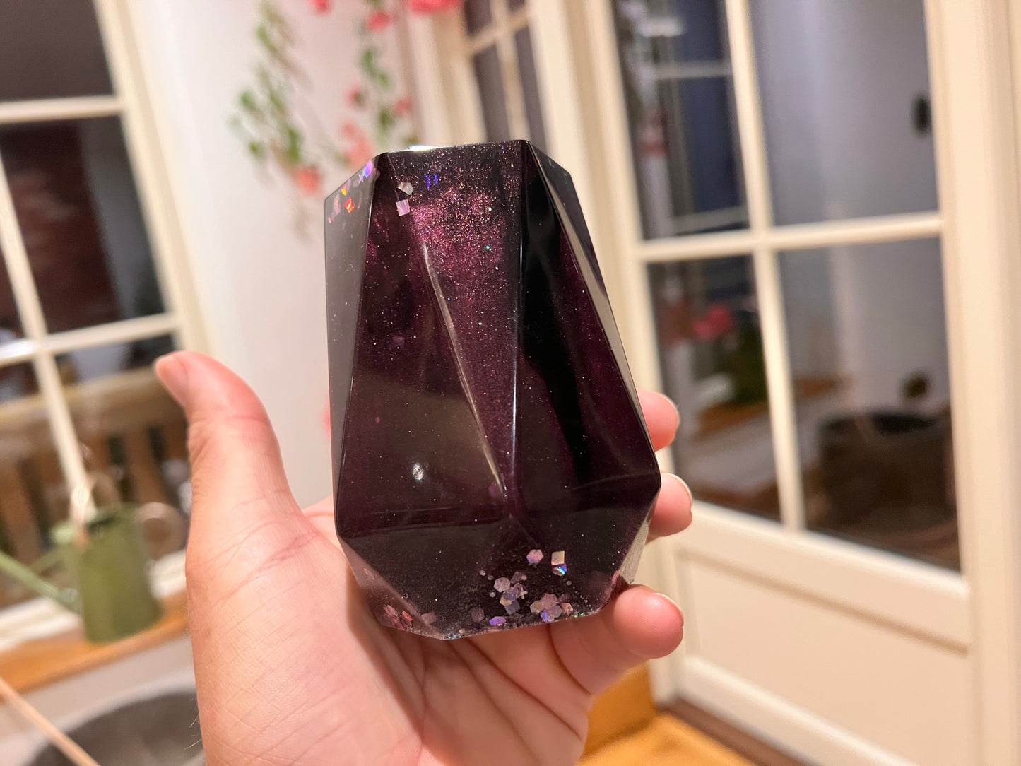 Purple Night Swirl Pot