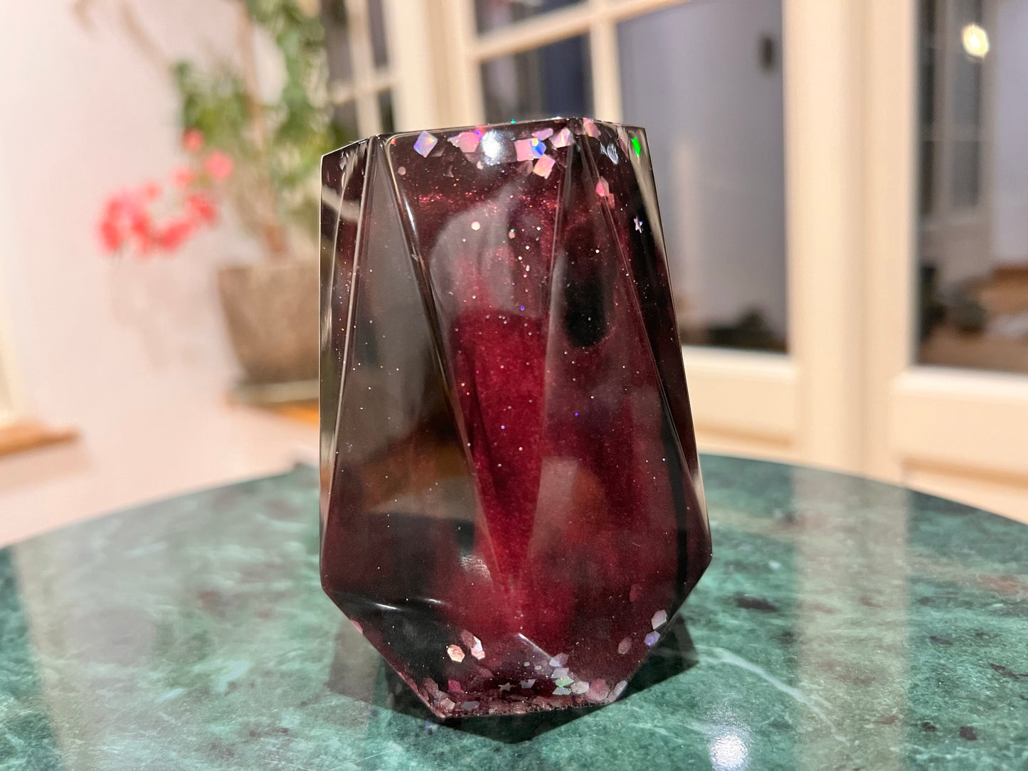 Purple Night Swirl Pot