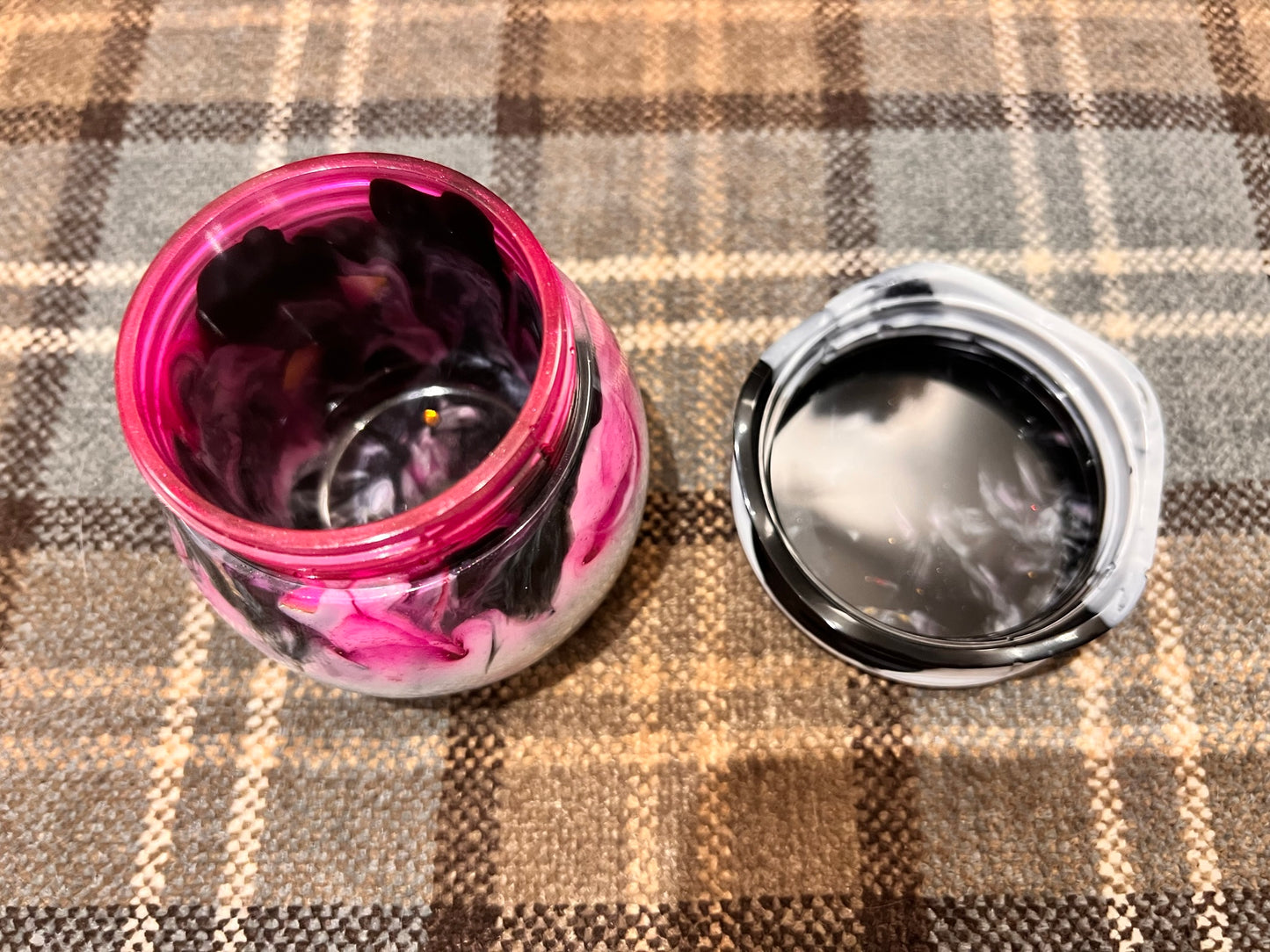 Resin Flower Screw Pot