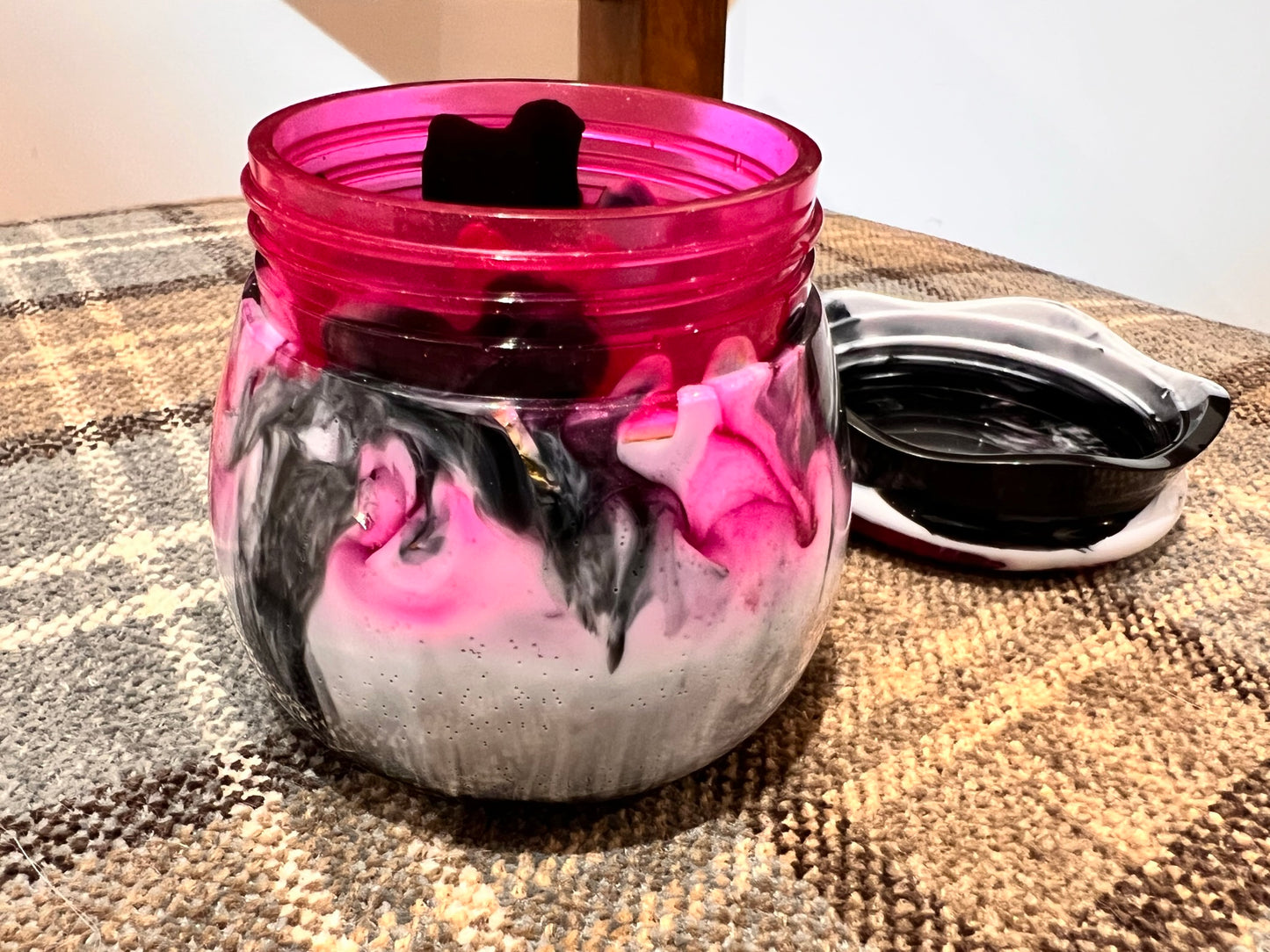 Resin Flower Screw Pot