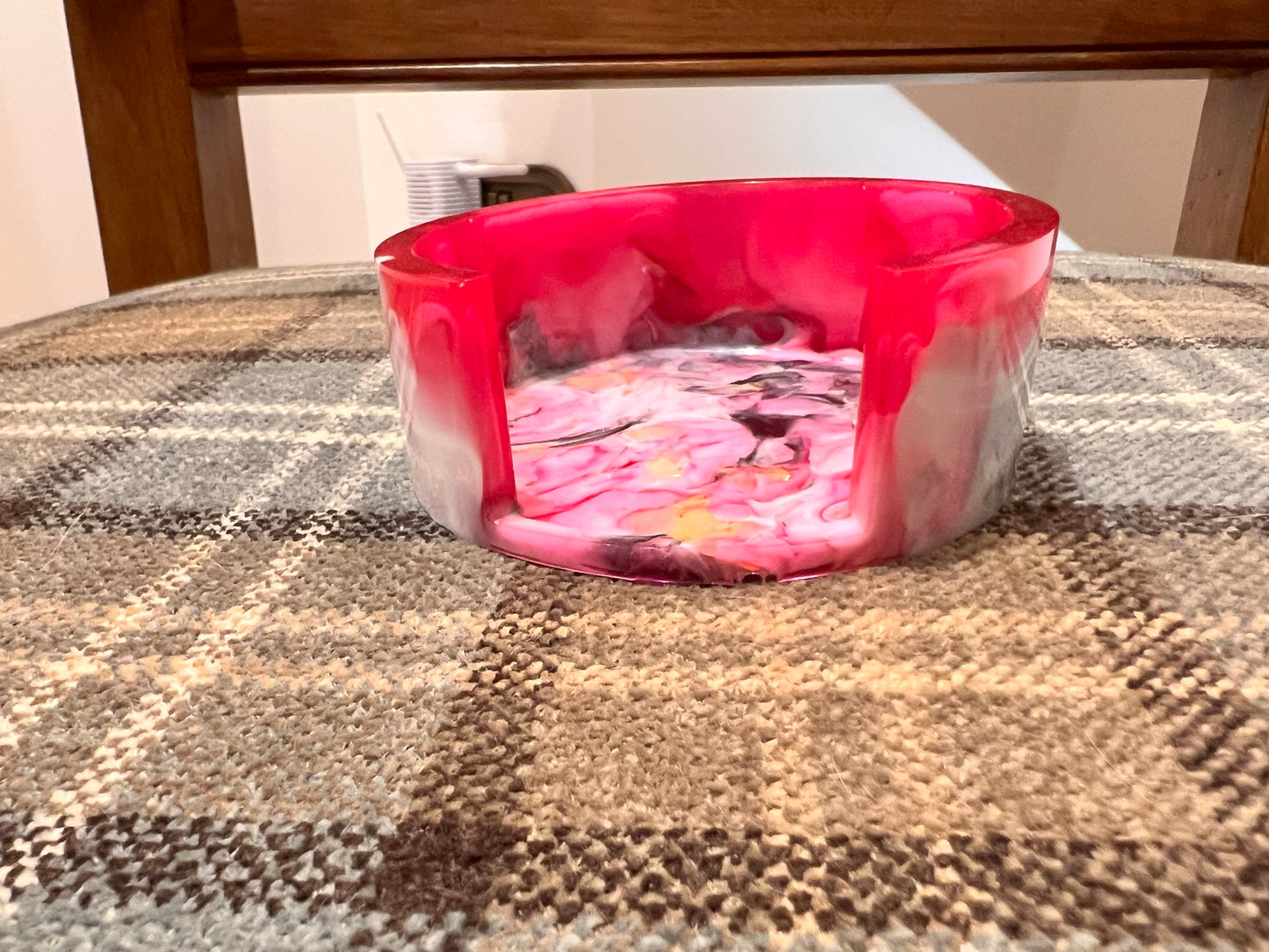 Resin Flower Money Pot