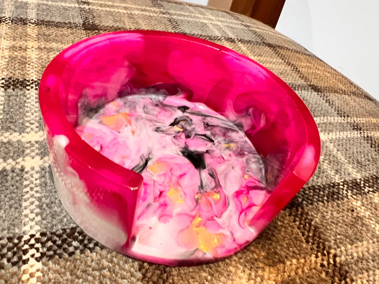 Resin Flower Money Pot