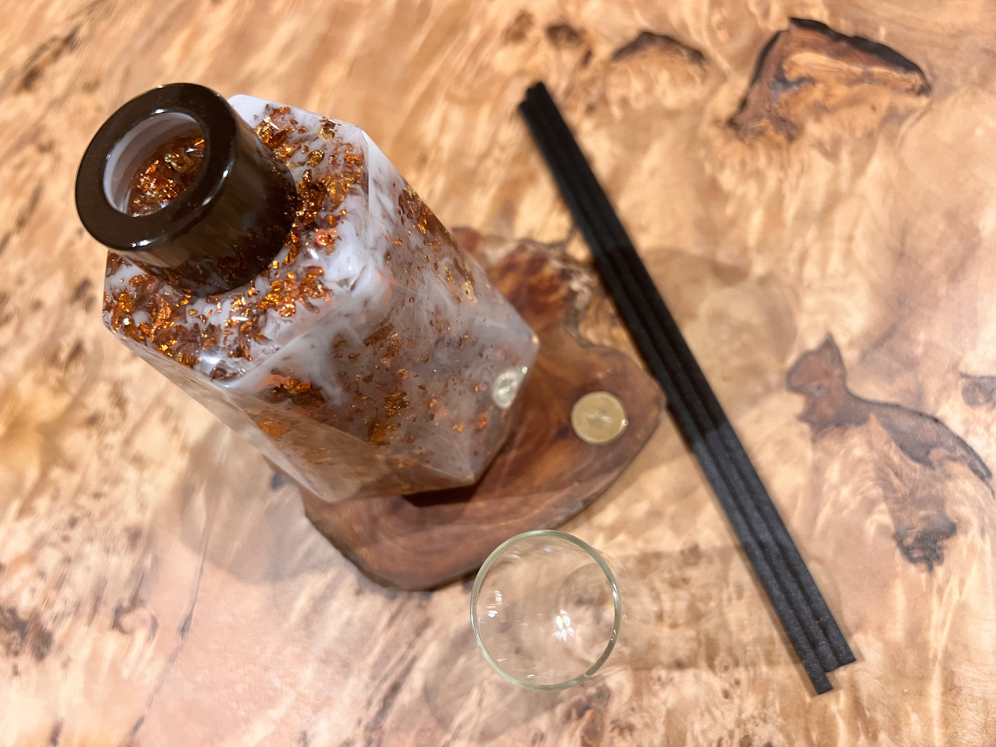 Resin Diffuser Gold Flake Galaxy