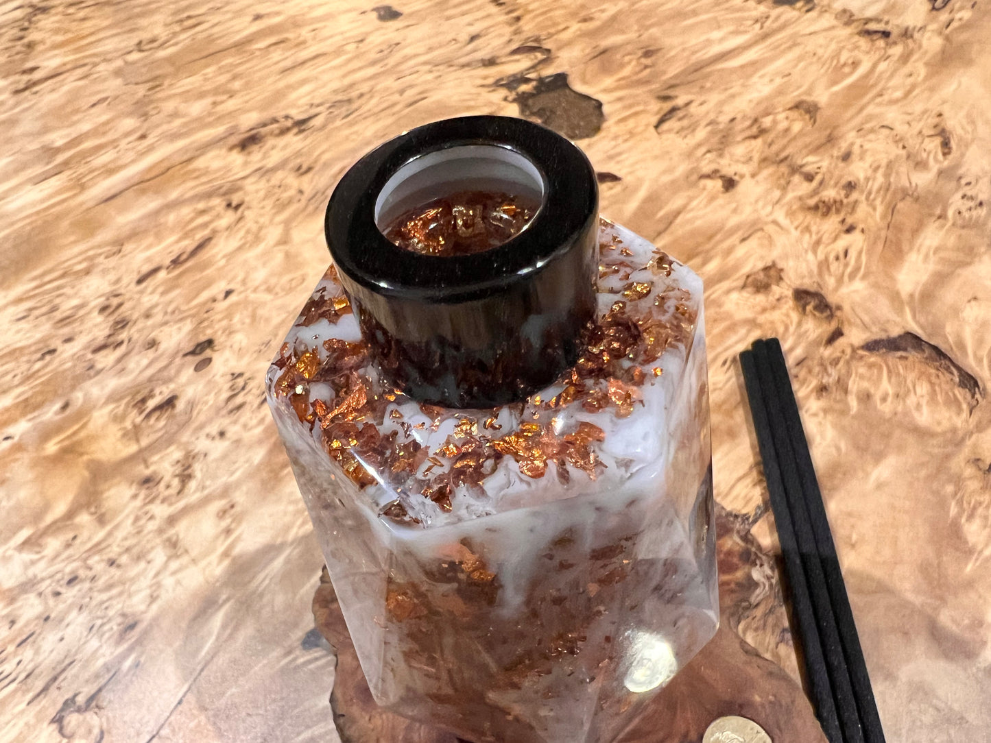 Resin Diffuser Gold Flake Galaxy