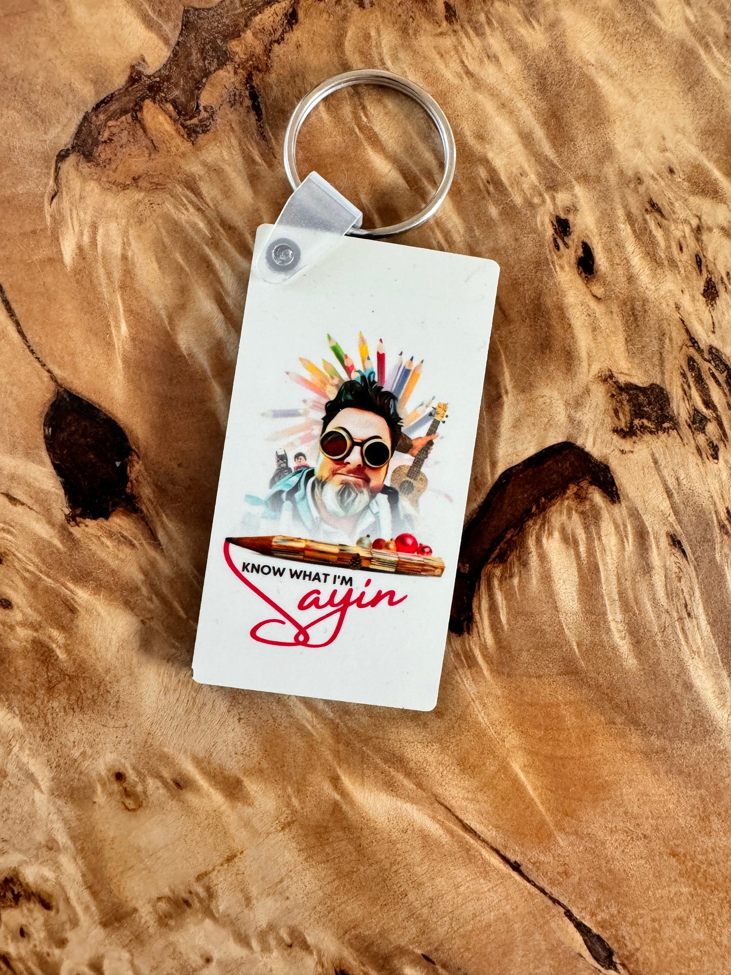 Nick Zammeti 'Know What I'm Sayin Key Ring