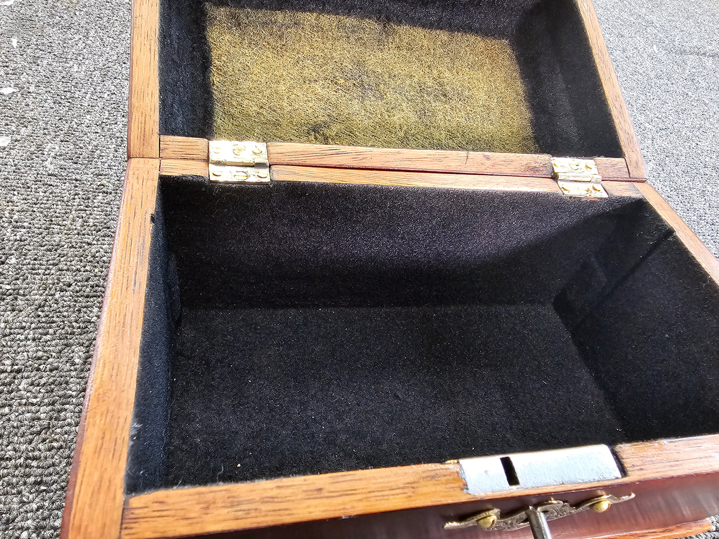 1900 Vintage Jewelry Box Restored.