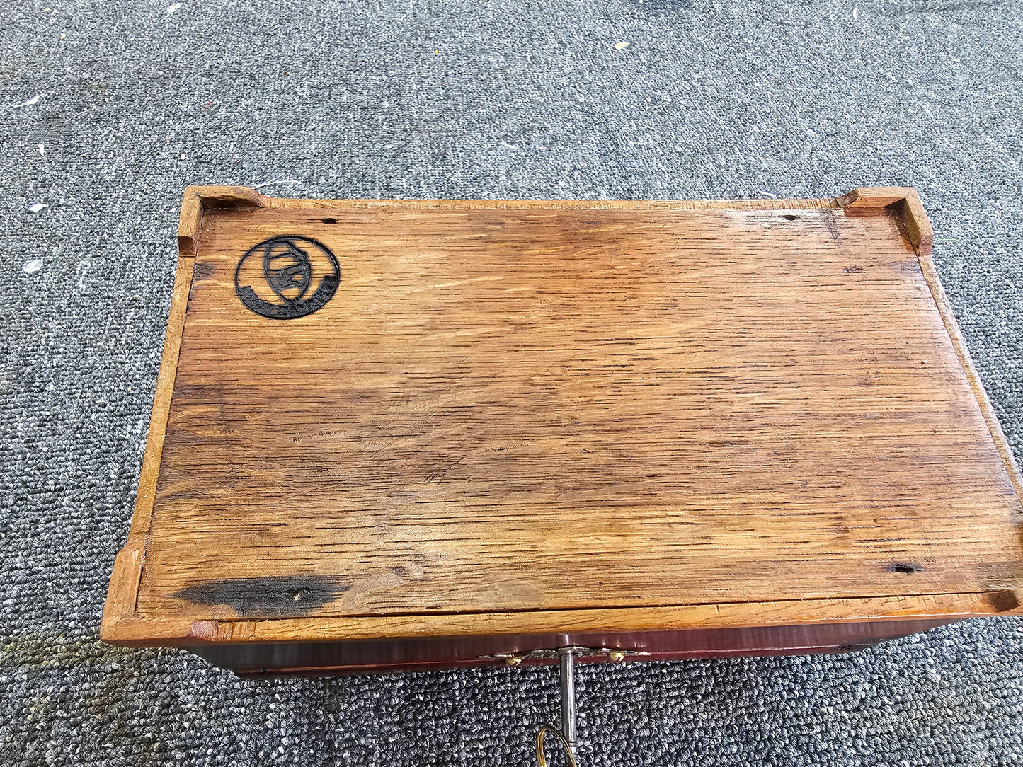 1900 Vintage Jewelry Box Restored.