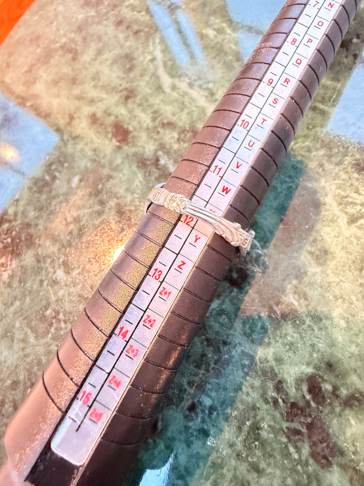 Vintage Gero 90 Silver Plate Dutch Ring (Size 27)