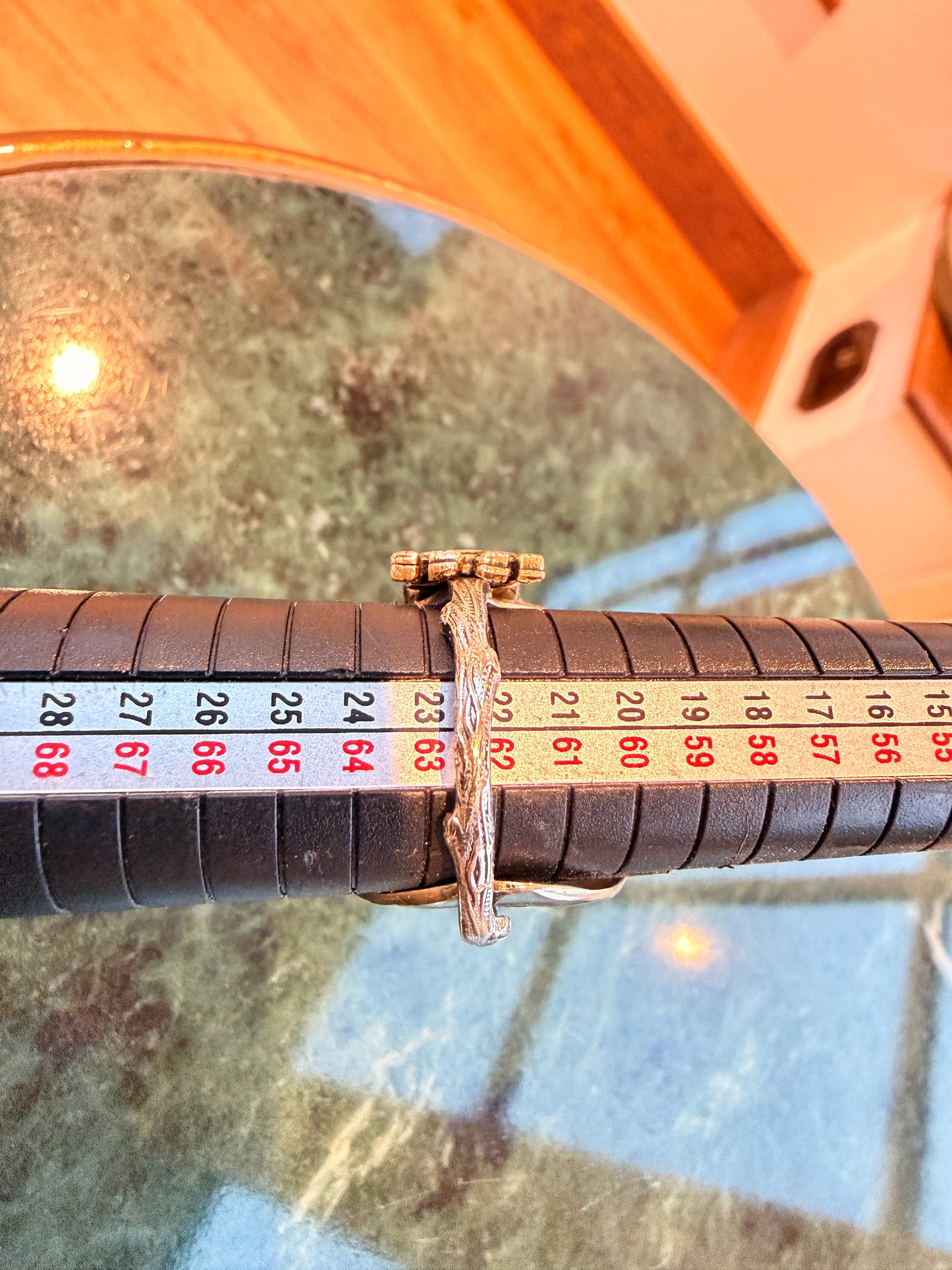 Vintage Silver Plated Monaco Ring