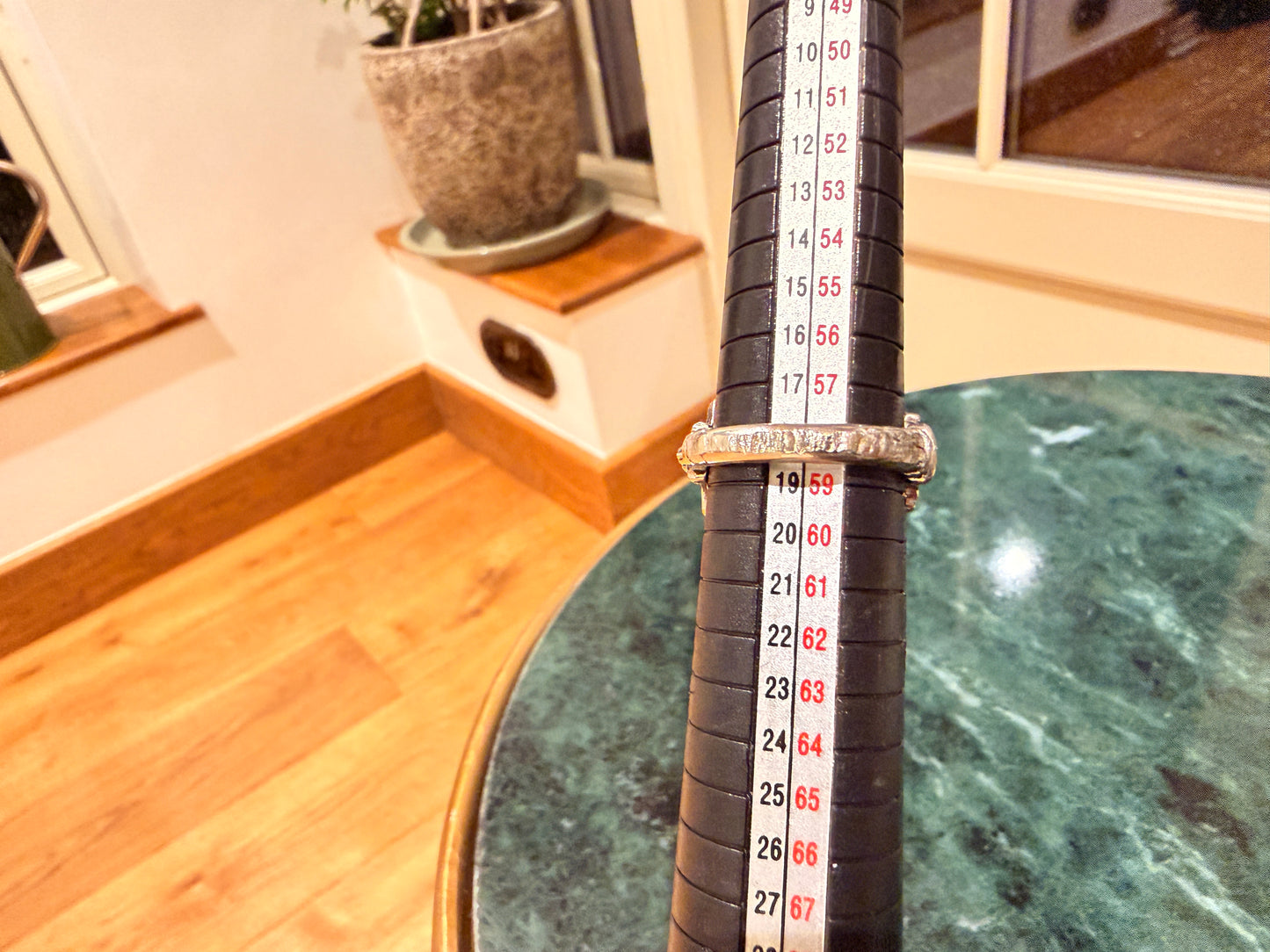 Vintage Swimming Sterling Silver Souvenir Ring