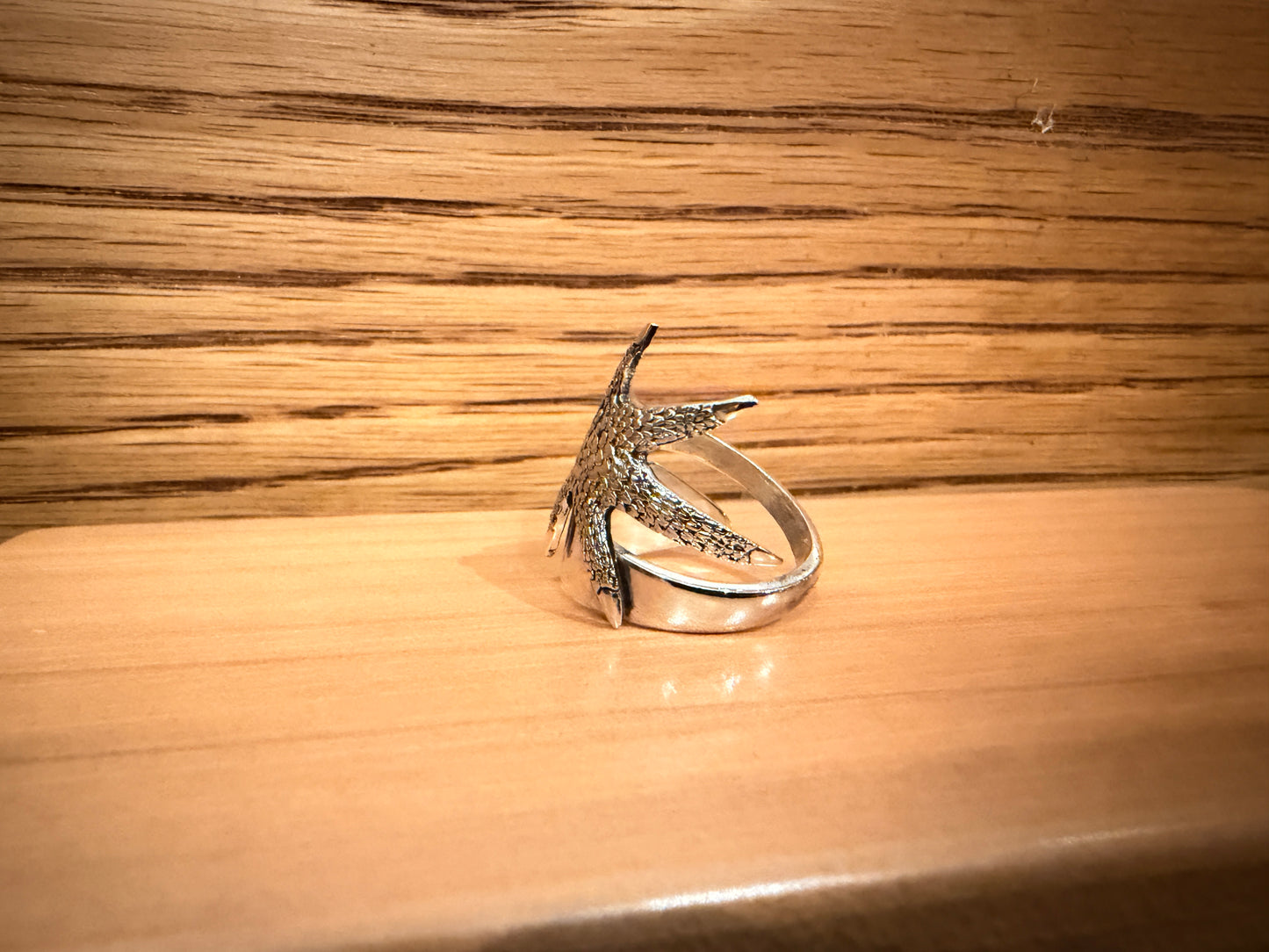 Vintage EPNS Bird Claw Sugar Tong Ring