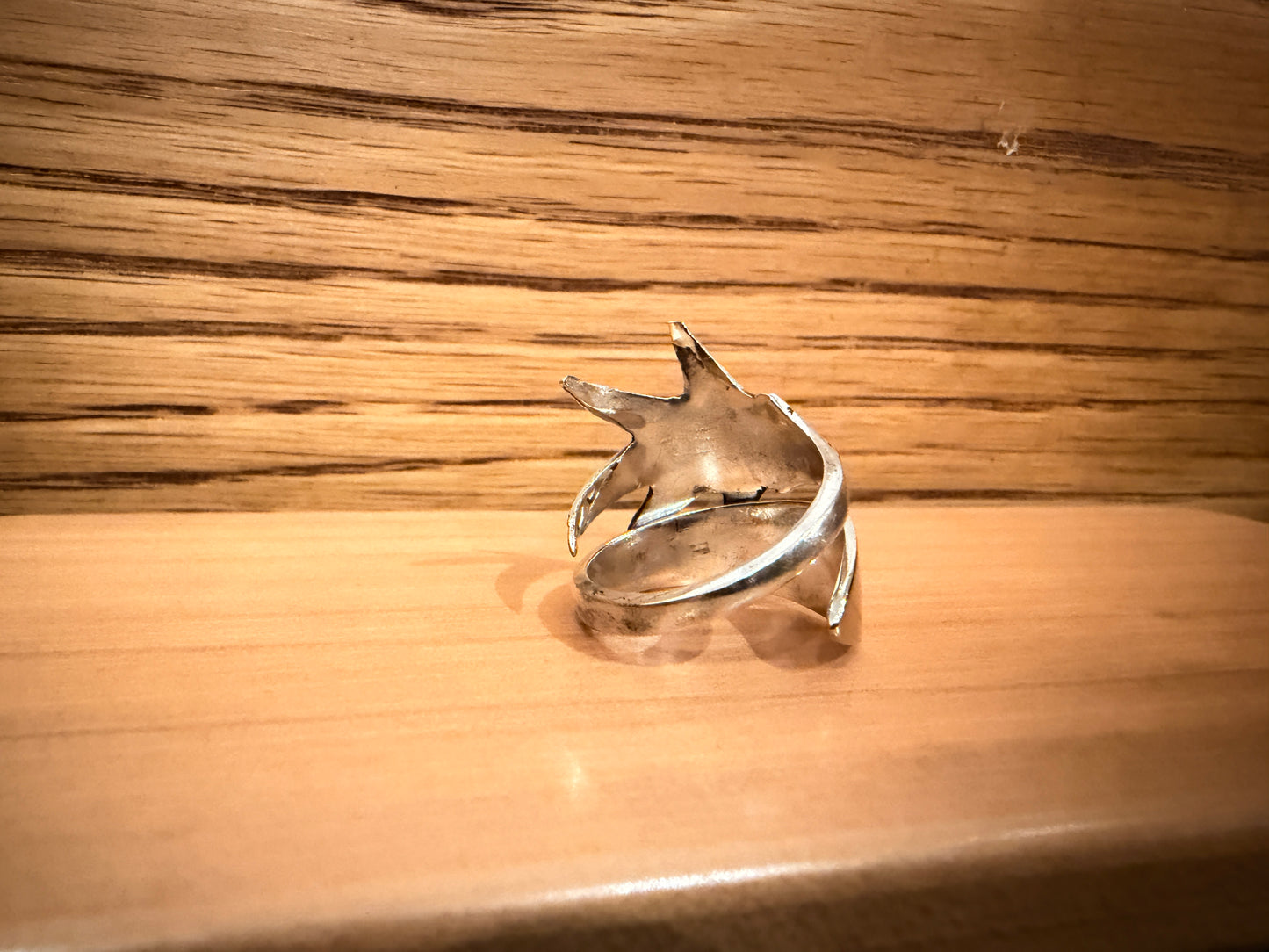 Vintage EPNS Bird Claw Sugar Tong Ring
