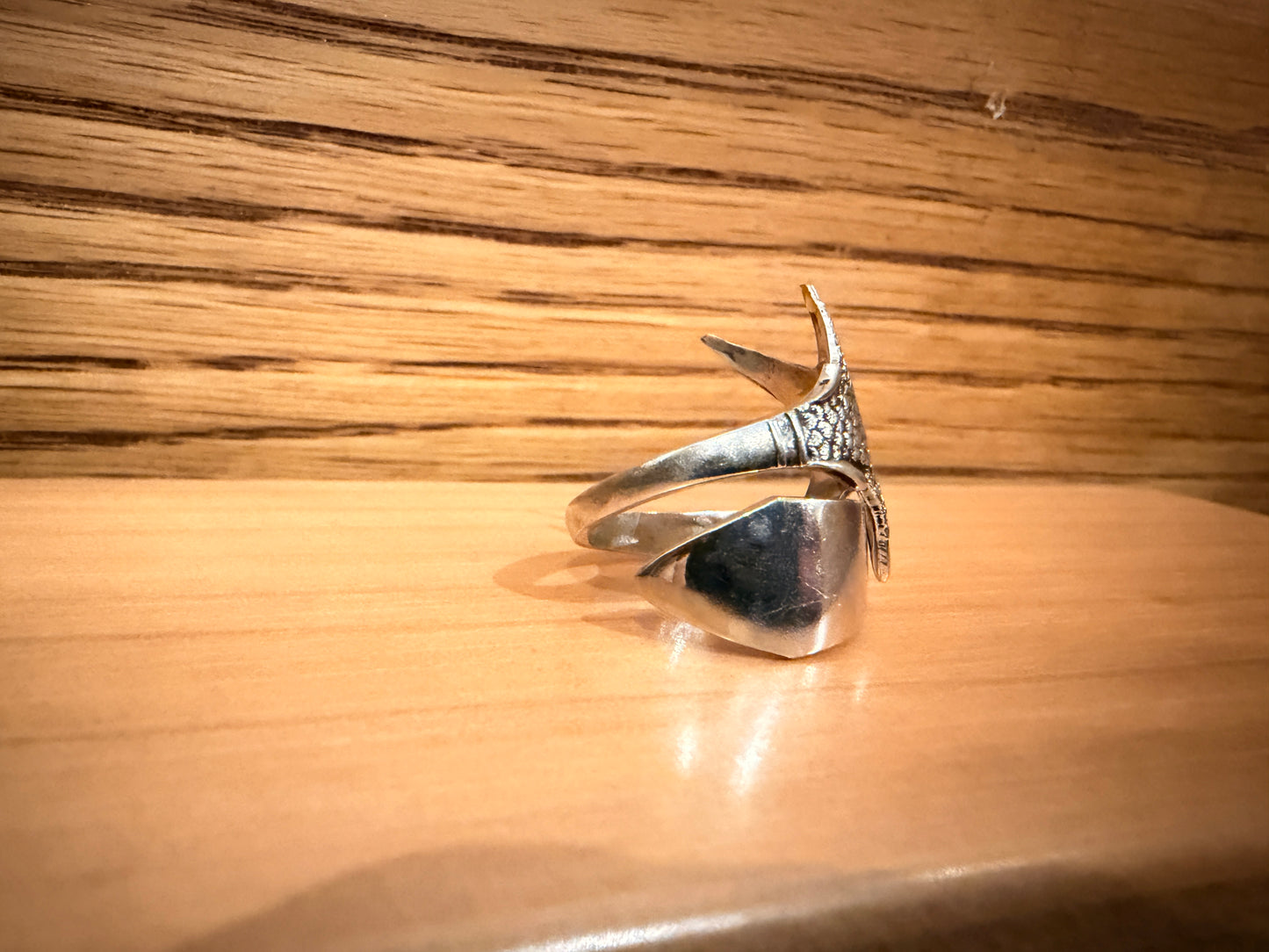 Vintage EPNS Bird Claw Sugar Tong Ring