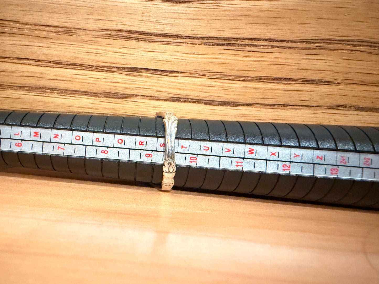 Vintage Gero 90 Silver Plate Dutch Ring (Size 22)