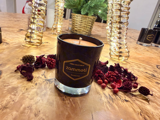 Zammeti Candle Collection - Christmas Tree Orange