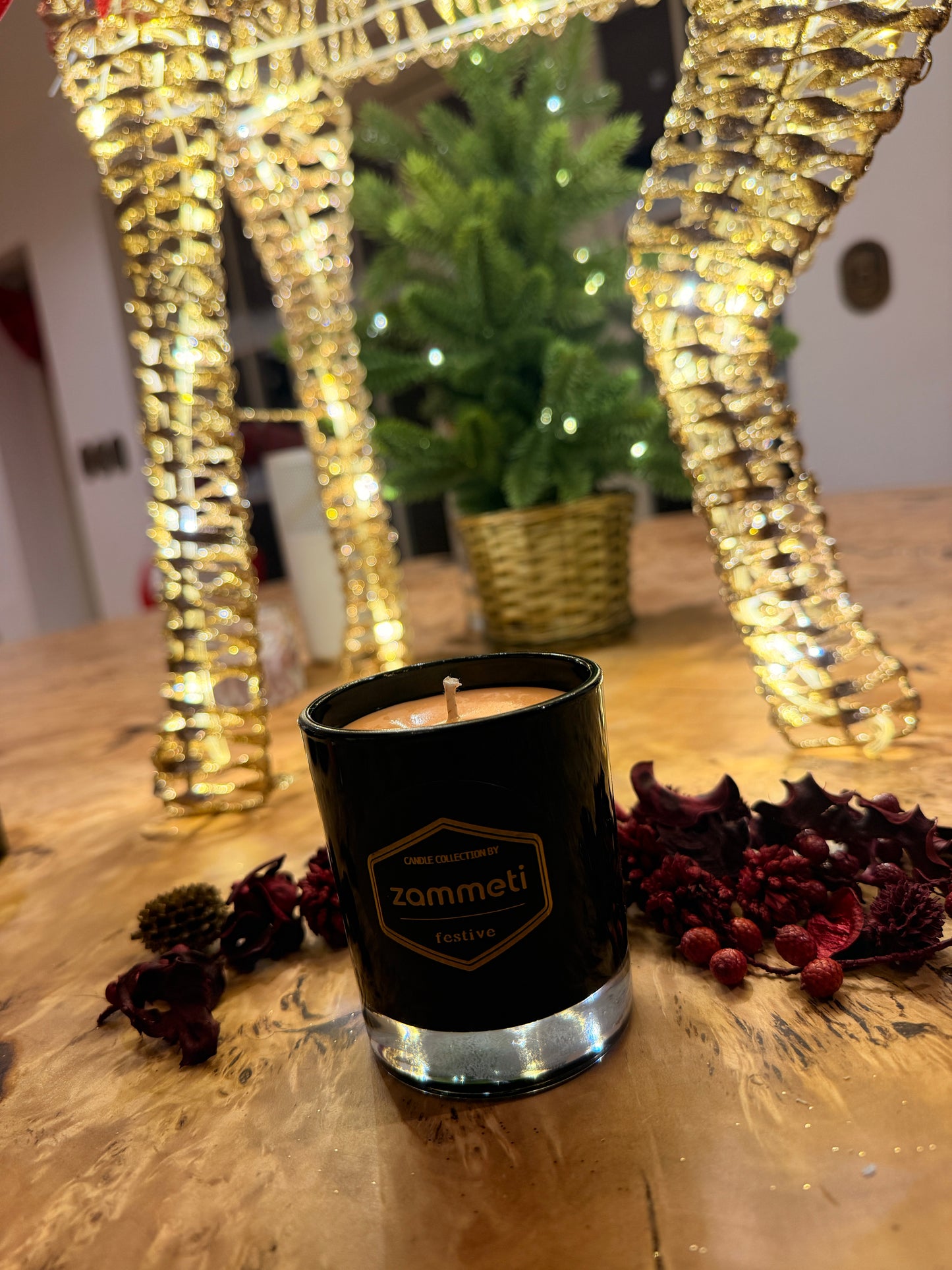 Zammeti Candle Collection - Christmas Tree Orange