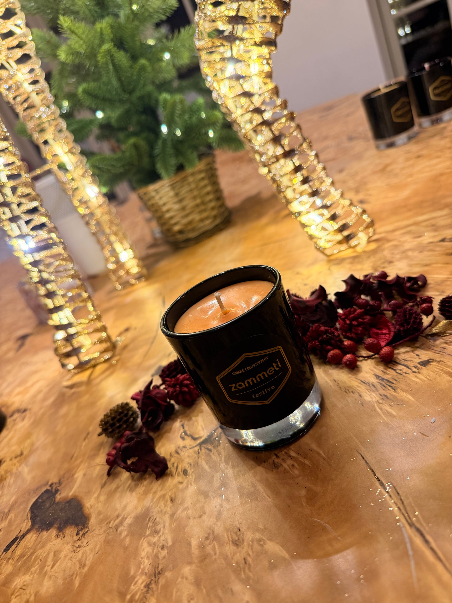 Zammeti Candle Collection - Christmas Tree Orange