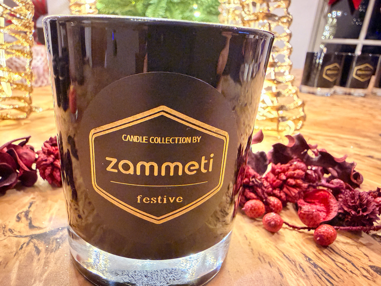 Zammeti Candle Collection - Christmas Tree Orange