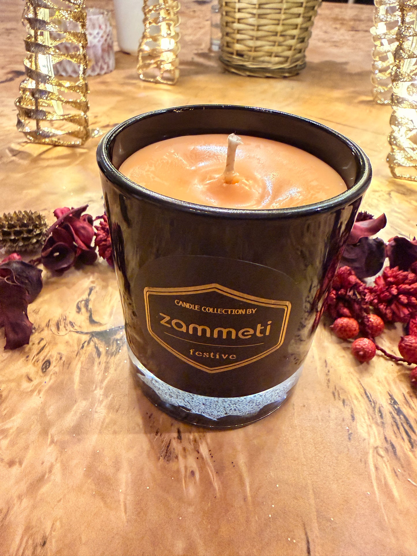 Zammeti Candle Collection - Christmas Tree Orange