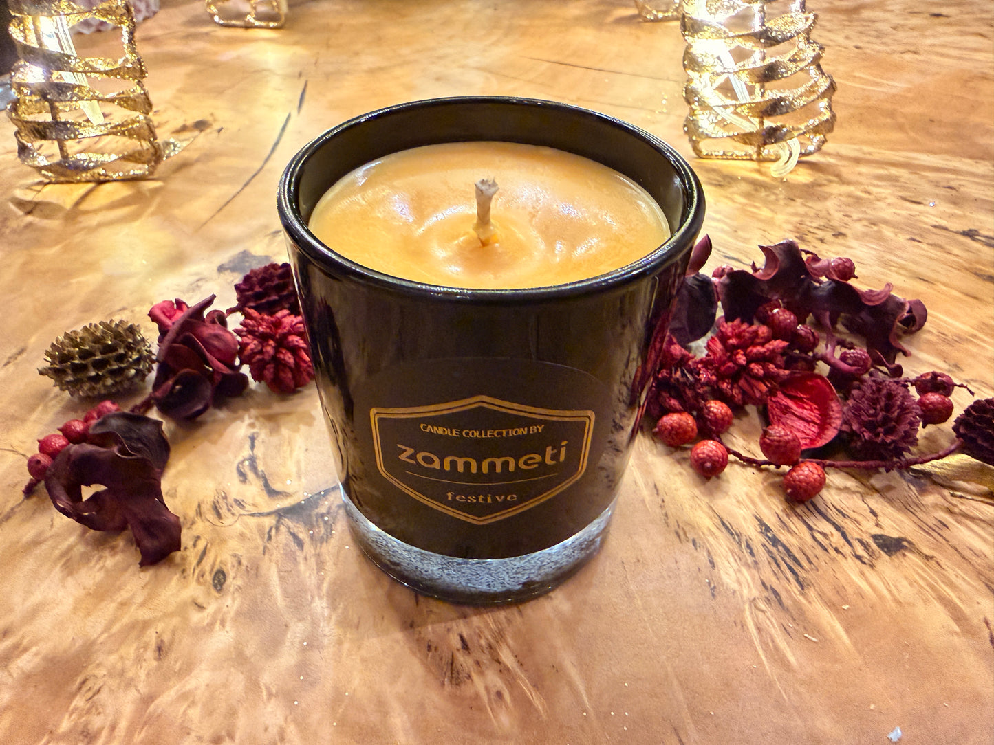 Zammeti Candle Collection - Christmas Tree Yellow