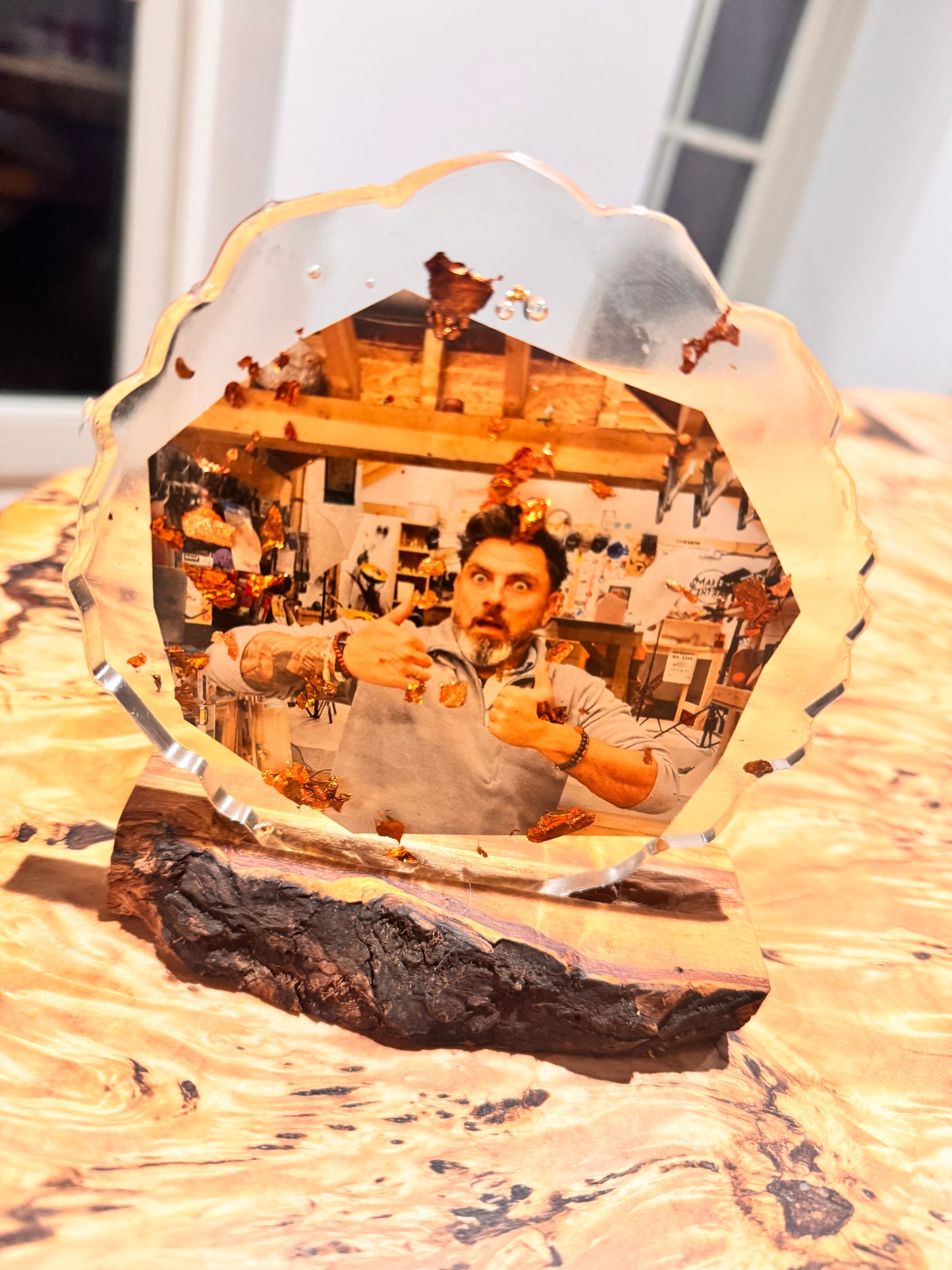 Silly Picture of Me in Resin lol