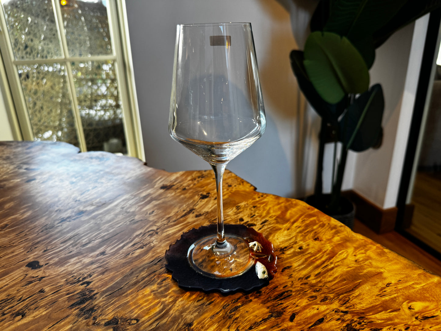 Beach Effect Wine Glass