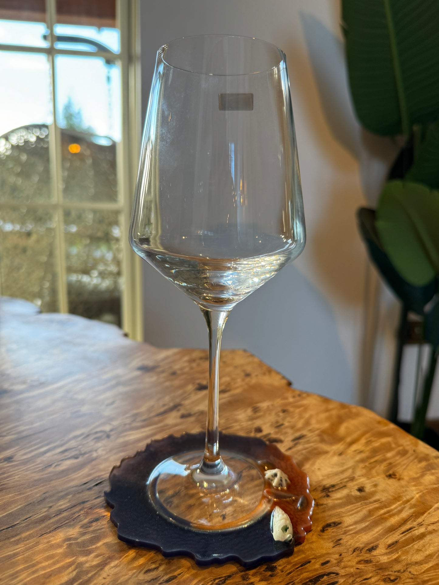 Beach Effect Wine Glass