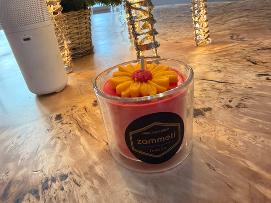 Zammeti Candle Collection - Christmas Tree Red