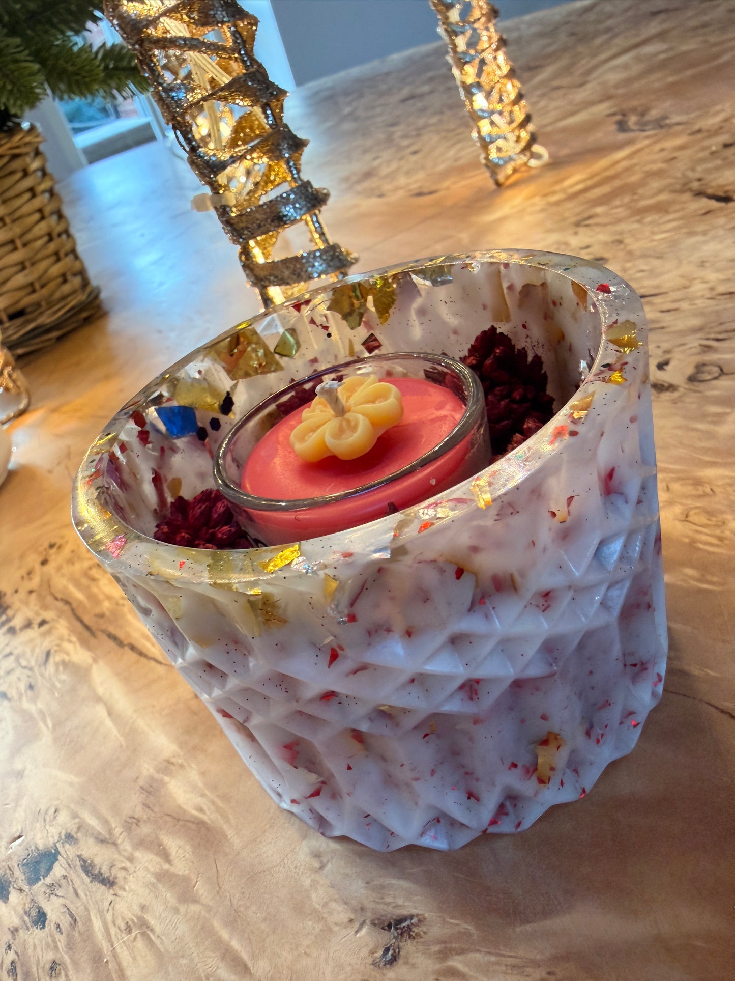 Zammeti Candle Collection - Christmas Tree Red