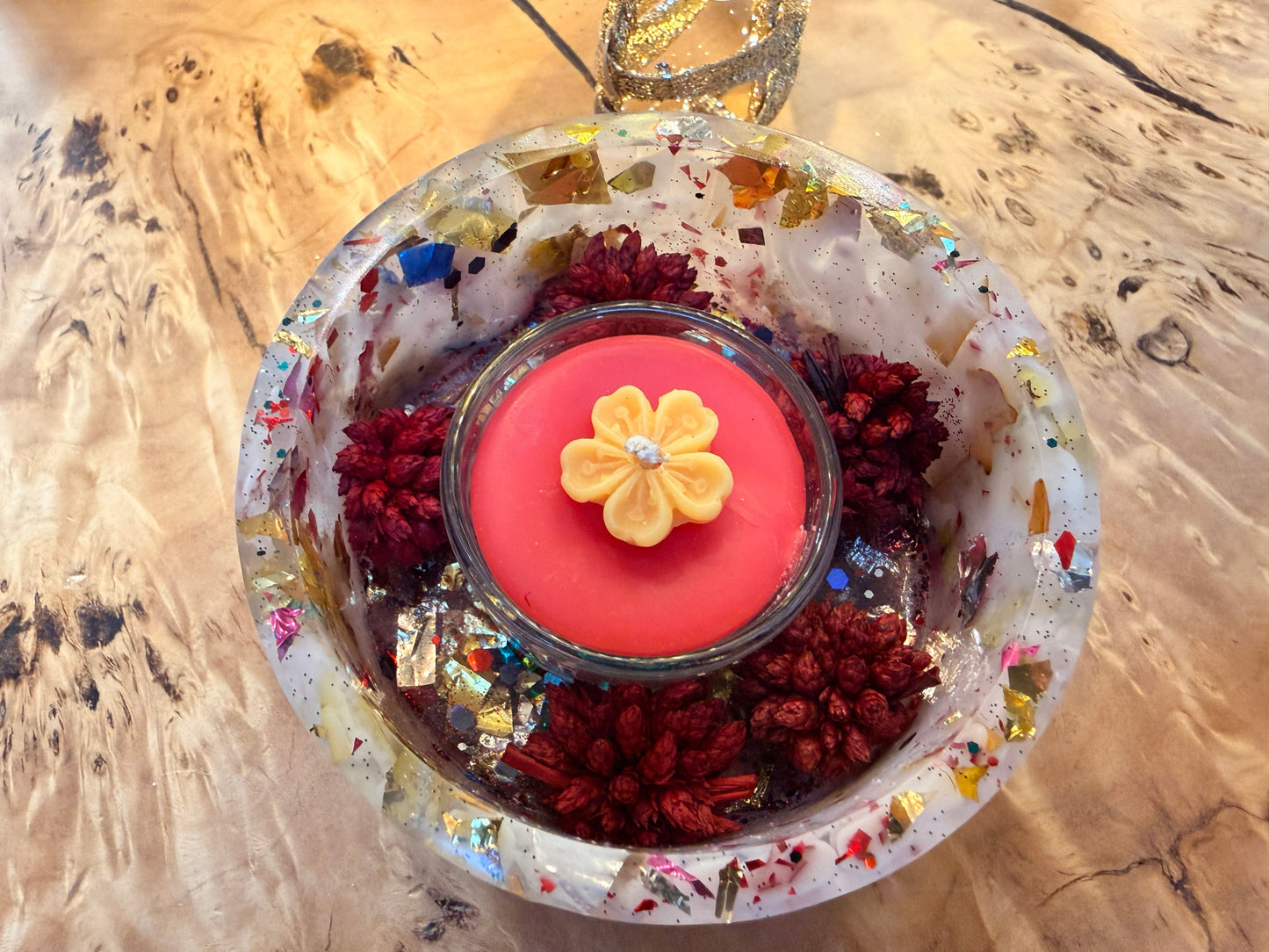 Zammeti Candle Collection - Christmas Tree Red