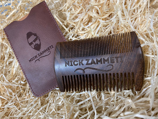 Nick Zammeti Beard Comb (Sandlewood)