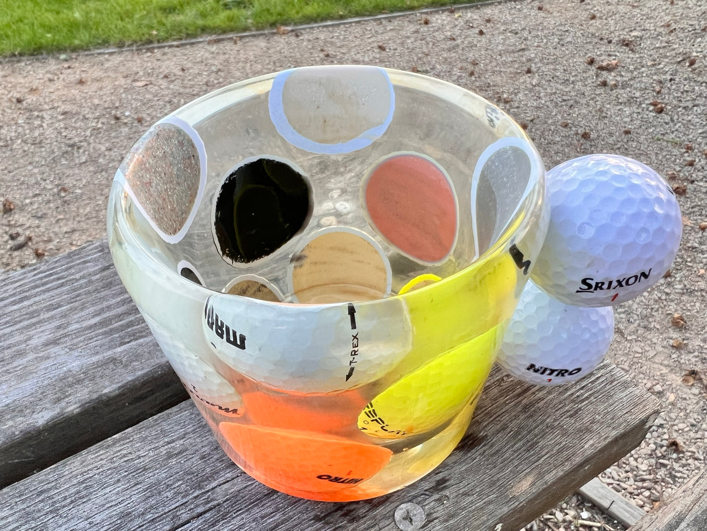 Mugged Up Golf Balls